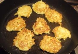 Драники из кабачков.