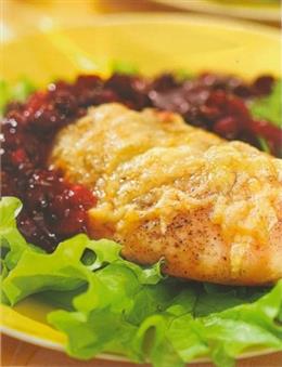 Курица с клюквой