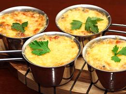 Жульен из курицы с грибами