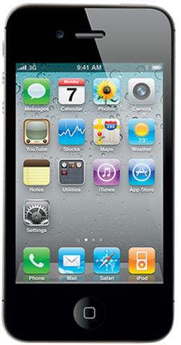 Apple iPhone 4S 16GB позолота, кожа аллигатора черная