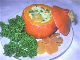 Тыква фаршированная