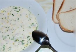 Мексиканский кукурузный суп