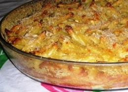 Макароны запеченные домашние