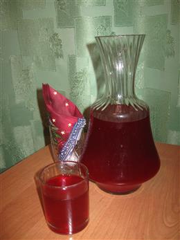 Морс из клюквы