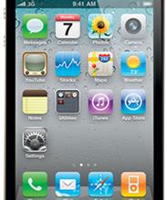 Apple iPhone 4S 16GB позолота, кожа спины игуаны
